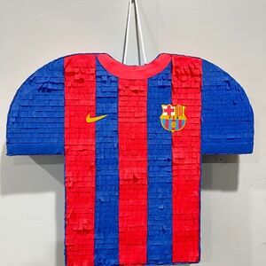 Nike FC Barcelona Red and Blue Piñata